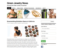 Tablet Screenshot of greenjewelrynews.com